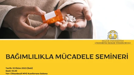 BAĞIMLILIKLA MÜCADELE SEMİNERİ